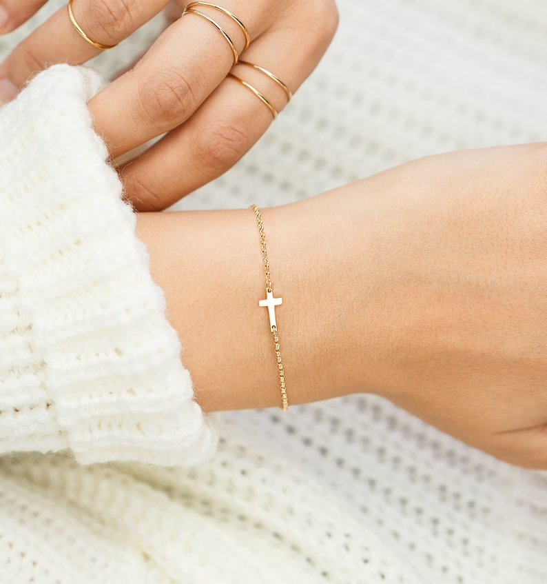 Pure Faith Cross Bracelet - Lamb's Light