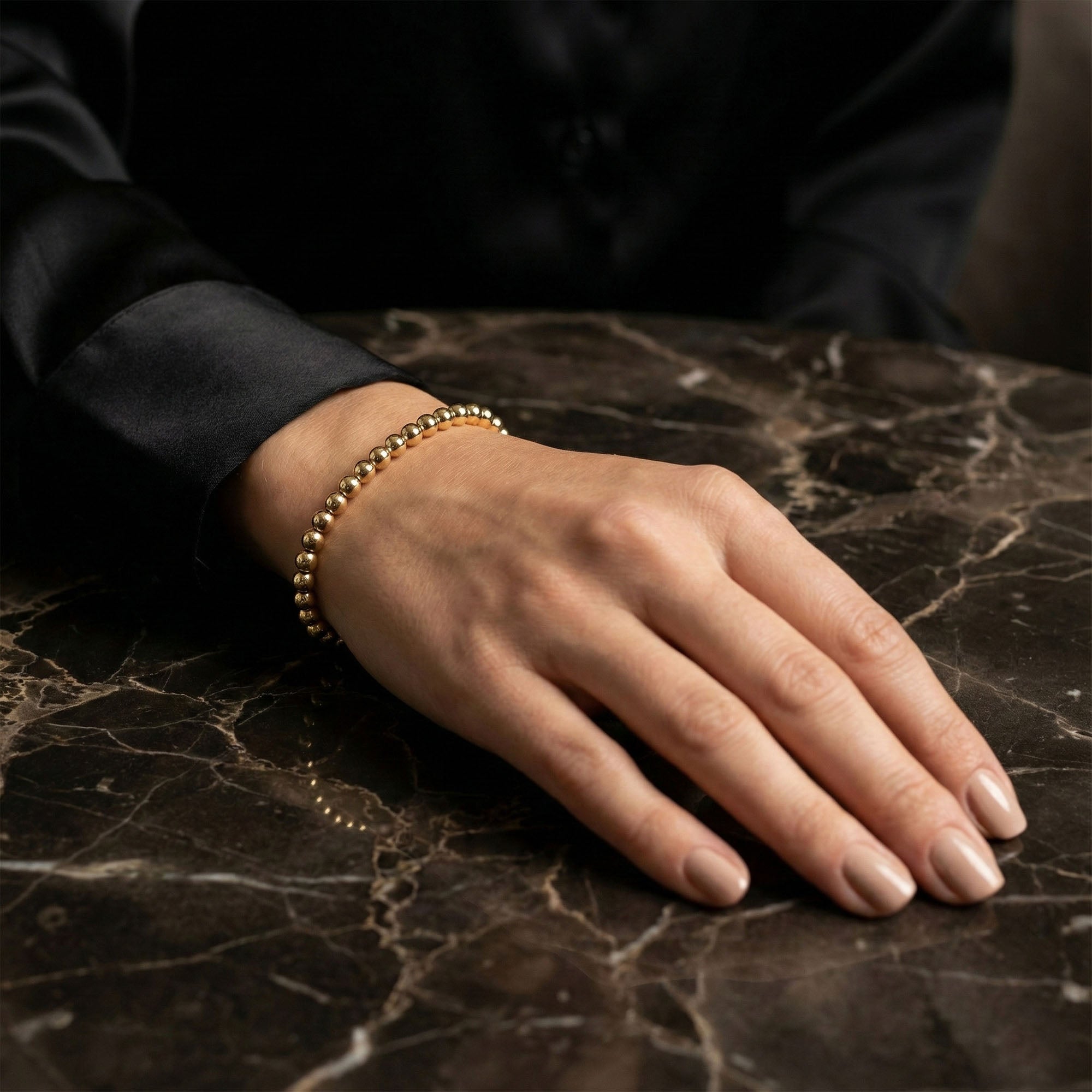 5mm Ball Bead Bracelet