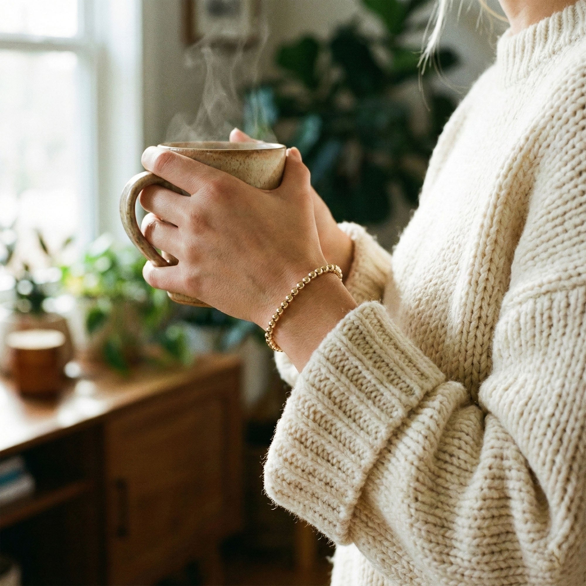 5mm Ball Bead Bracelet