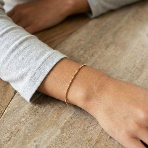 2mm Ball Bead Bracelet