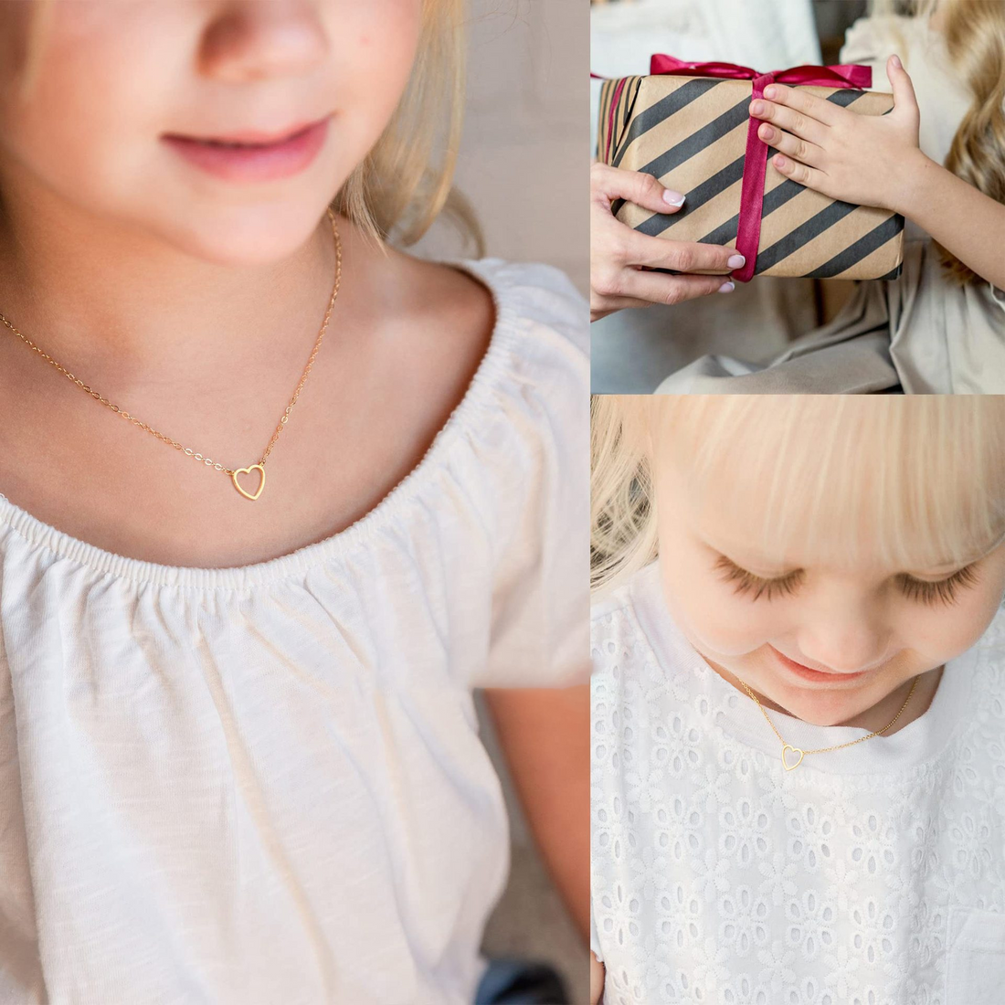 Open Heart Necklace